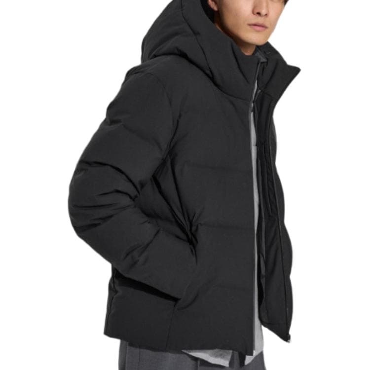 Зимняя куртка UNIQLO Мужские черные пуховики - изображение 2
