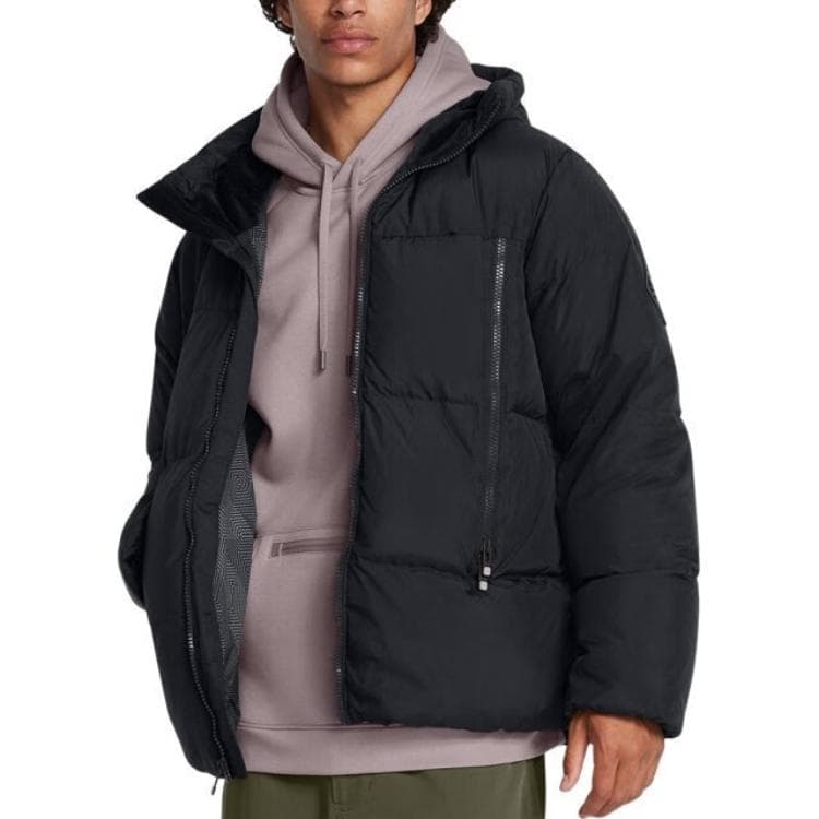 Зимняя куртка Under Armour fw25 Limitless Пуховик Мужской Черный - изображение 3