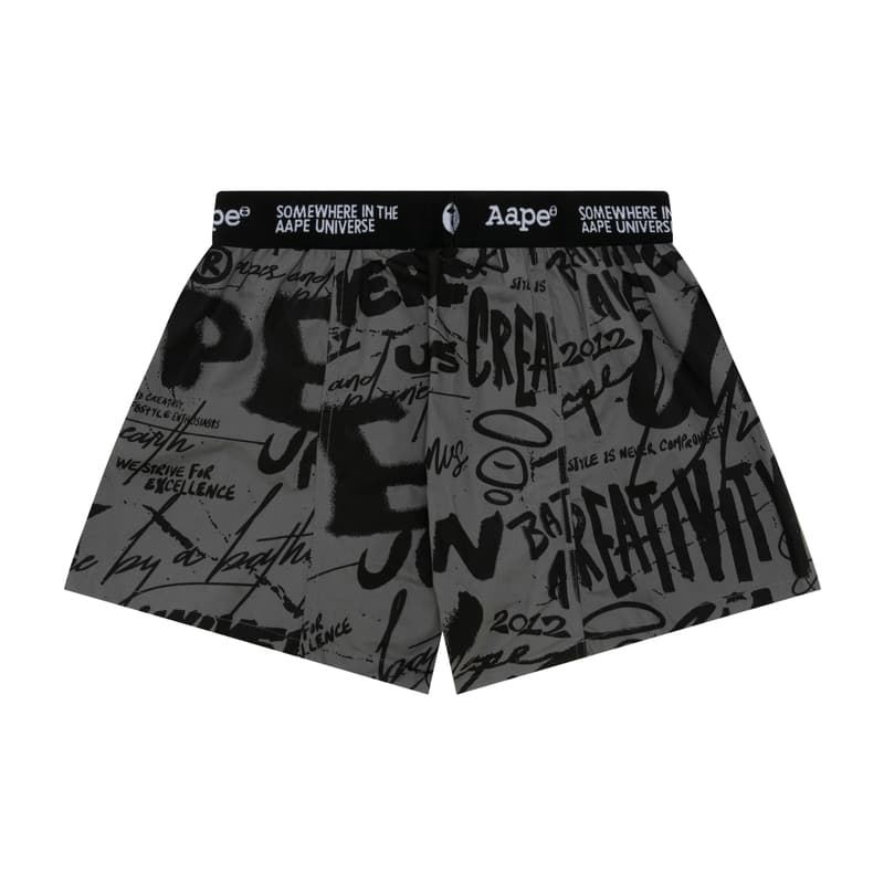Трусы Aape Medium Gray GYX Мужские боксер-шорты - изображение 2
