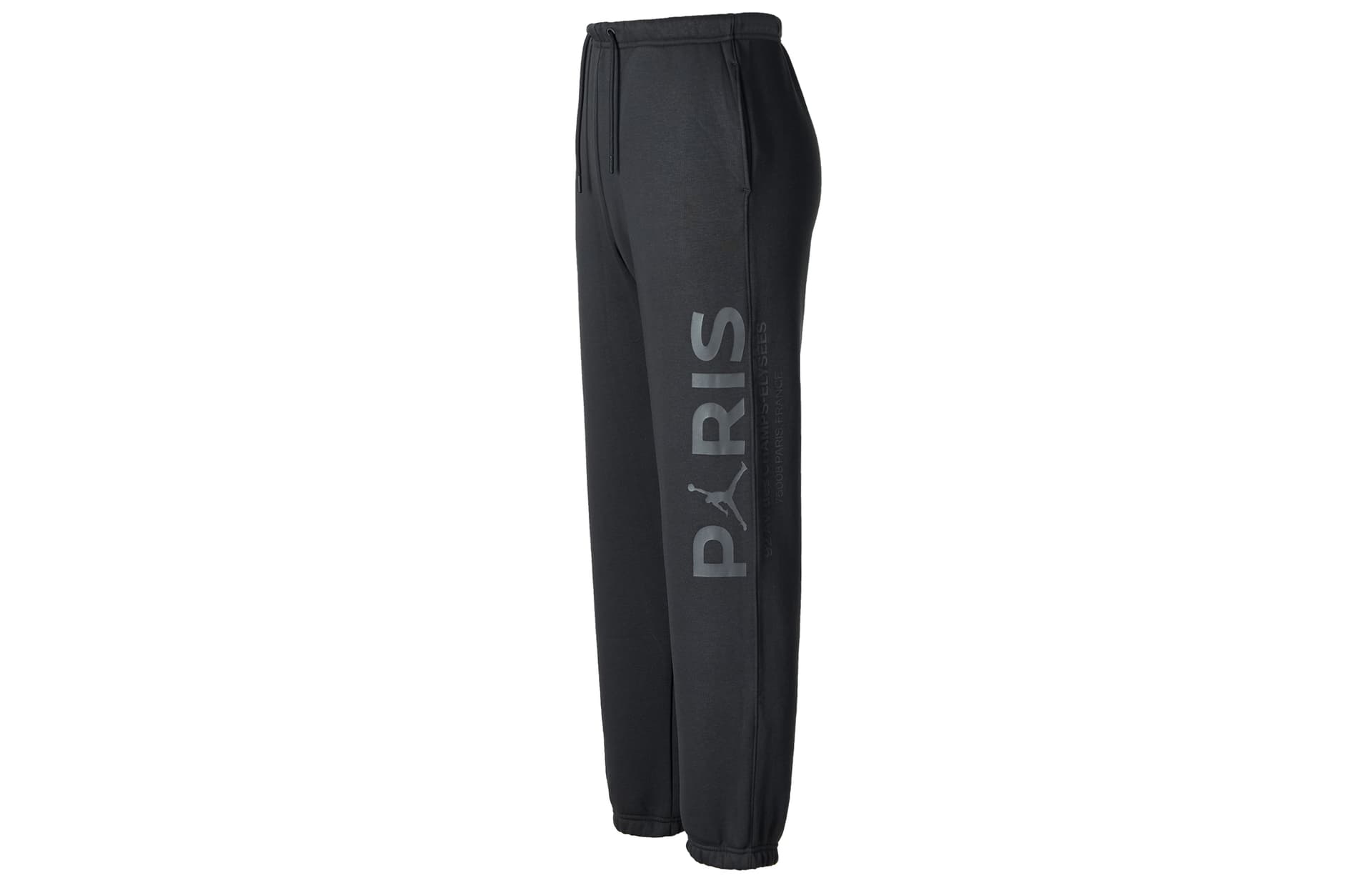 Штаны Jordan Brooklyn Fleece Paris Saint Germain Вязаные Тренировочные Брюки Женские Серый Черный - изображение 1