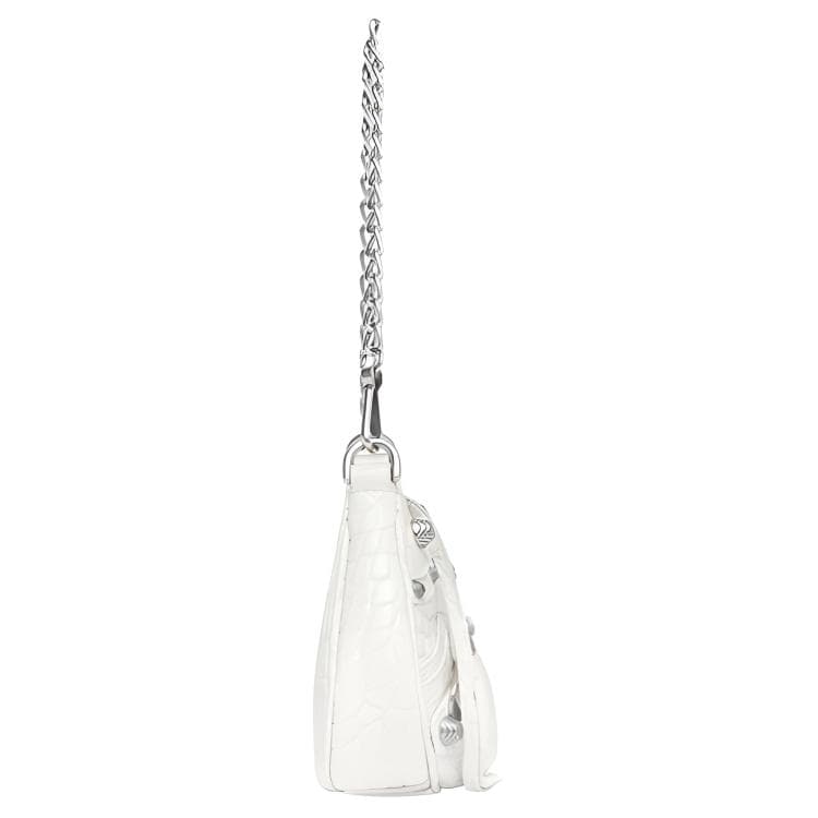 Мини-сумка Balenciaga Le Cagole Mini White - изображение 3