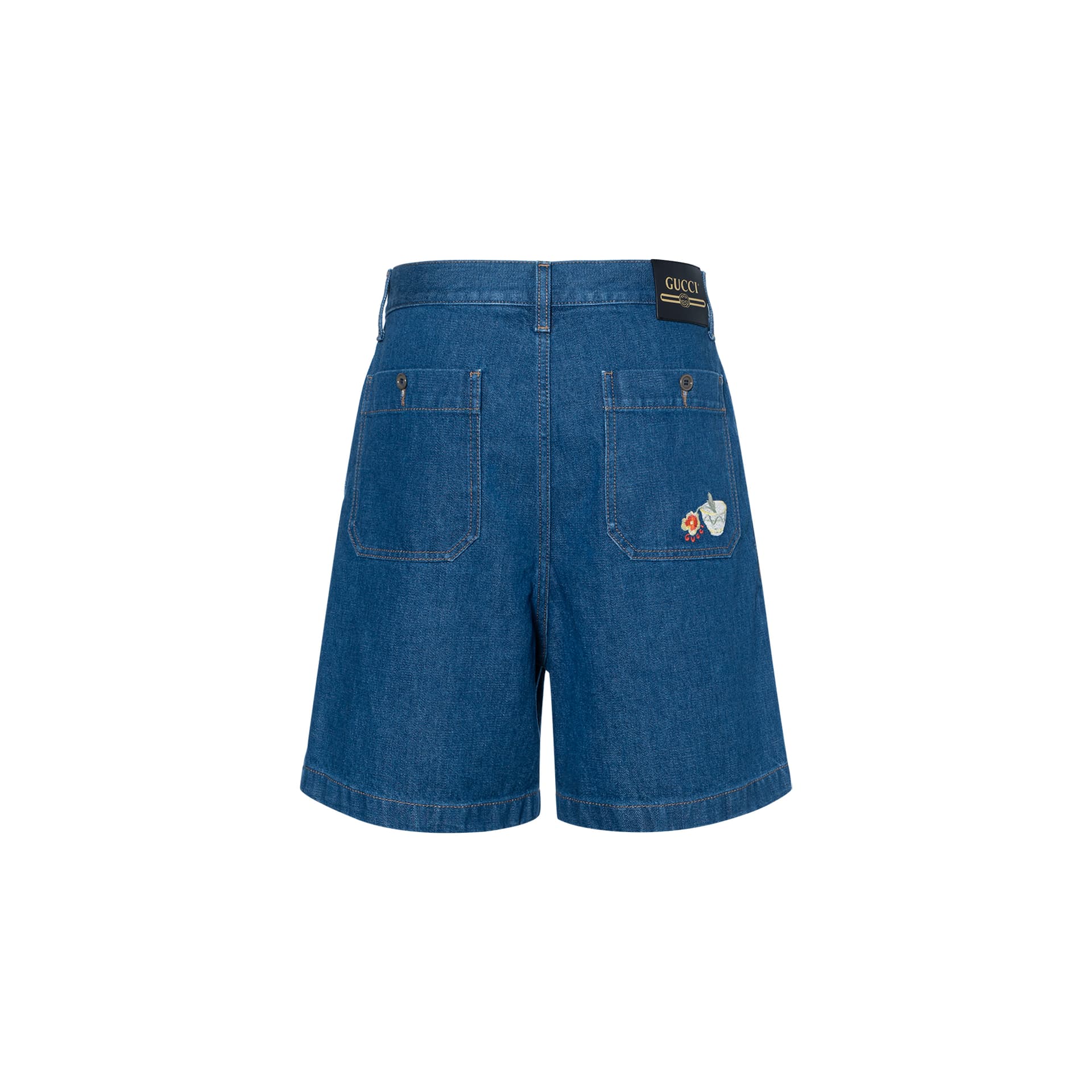 Джинсовые шорты Gucci Denim Shorts - изображение 2