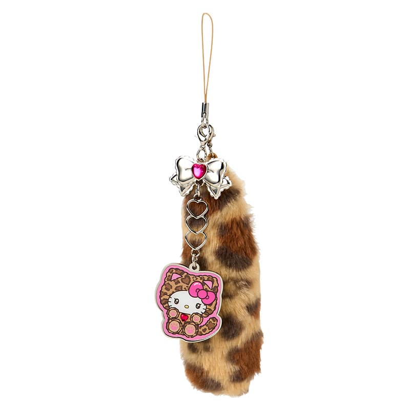 Санрио Leopard Print Kitten Collection My Melody Мягкие брелоки-игрушки Длина корпуса 4CM - изображение 1