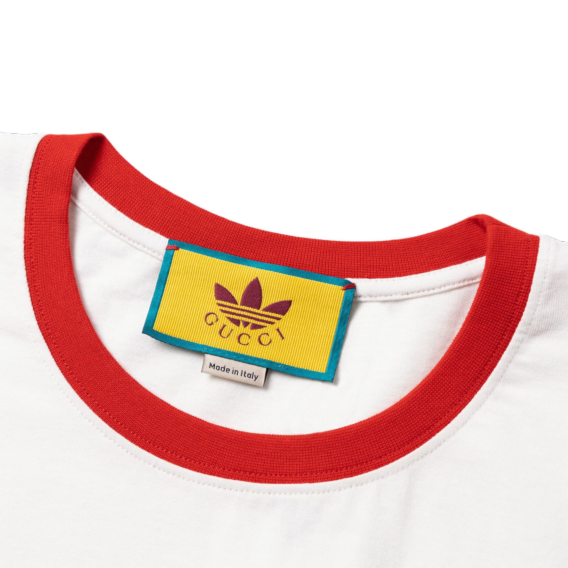 Футболка Gucci x adidas Originals SS22 T-Shirt White - изображение 3
