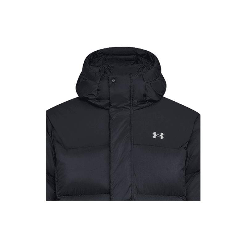 Зимняя куртка Under Armour fw25 Пуховик Унисекс Черный - изображение 3