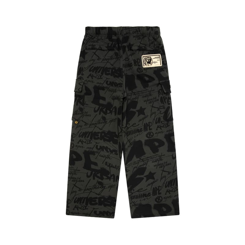 Штаны Aape Medium Gray GYX Мужские Повседневные Штаны - изображение 2