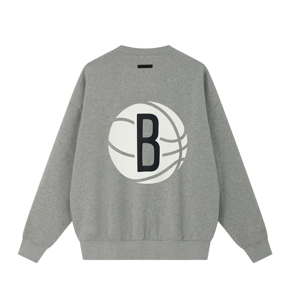 Худи Essentials NBA FW25 NETS SPORT FIT CREWNECK - изображение 2