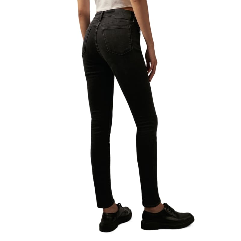 Джинсы Calvin Klein Джинсы Женские Деним Черный - изображение 4