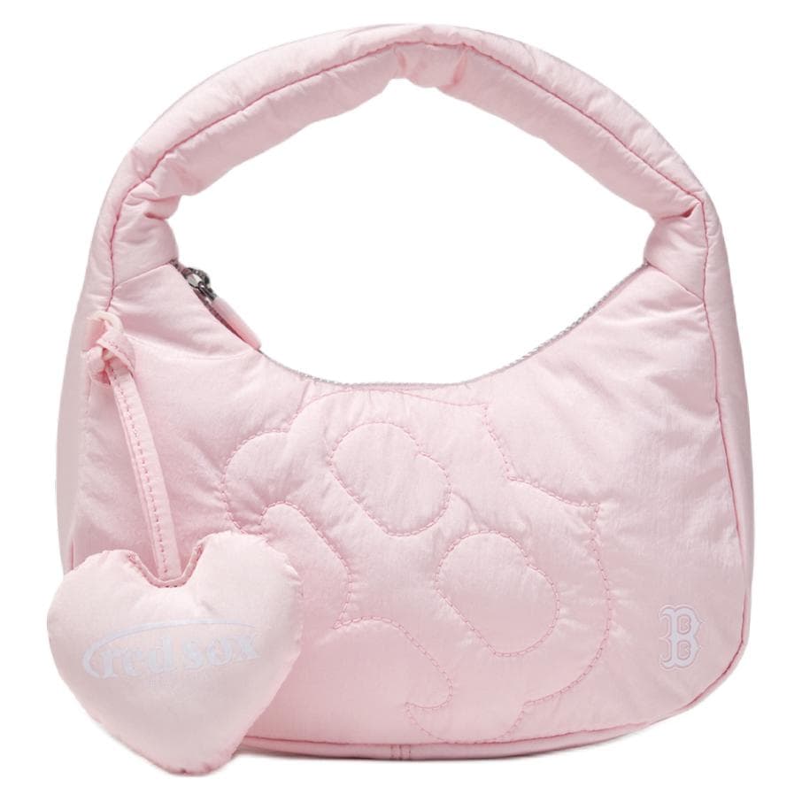 Сумка mlb Basic Boston Red Sox Нейлон Облачная сумка Сумки Мини-версия Женские Розовый - изображение 1