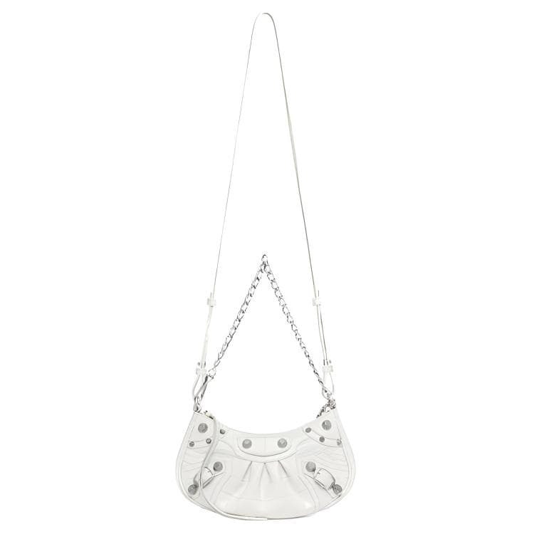 Мини-сумка Balenciaga Le Cagole Mini White - изображение 2