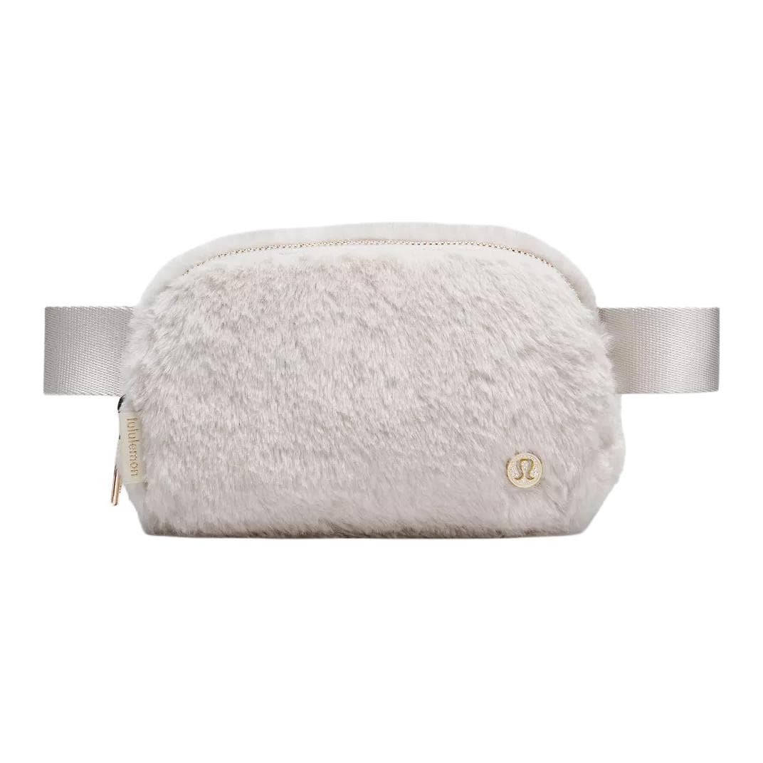 Поясная сумка Lululemon Everywhere Полиэстеровая ткань Поясная сумка (бандана) Стандартная Женская Айвори с золотом - изображение 1