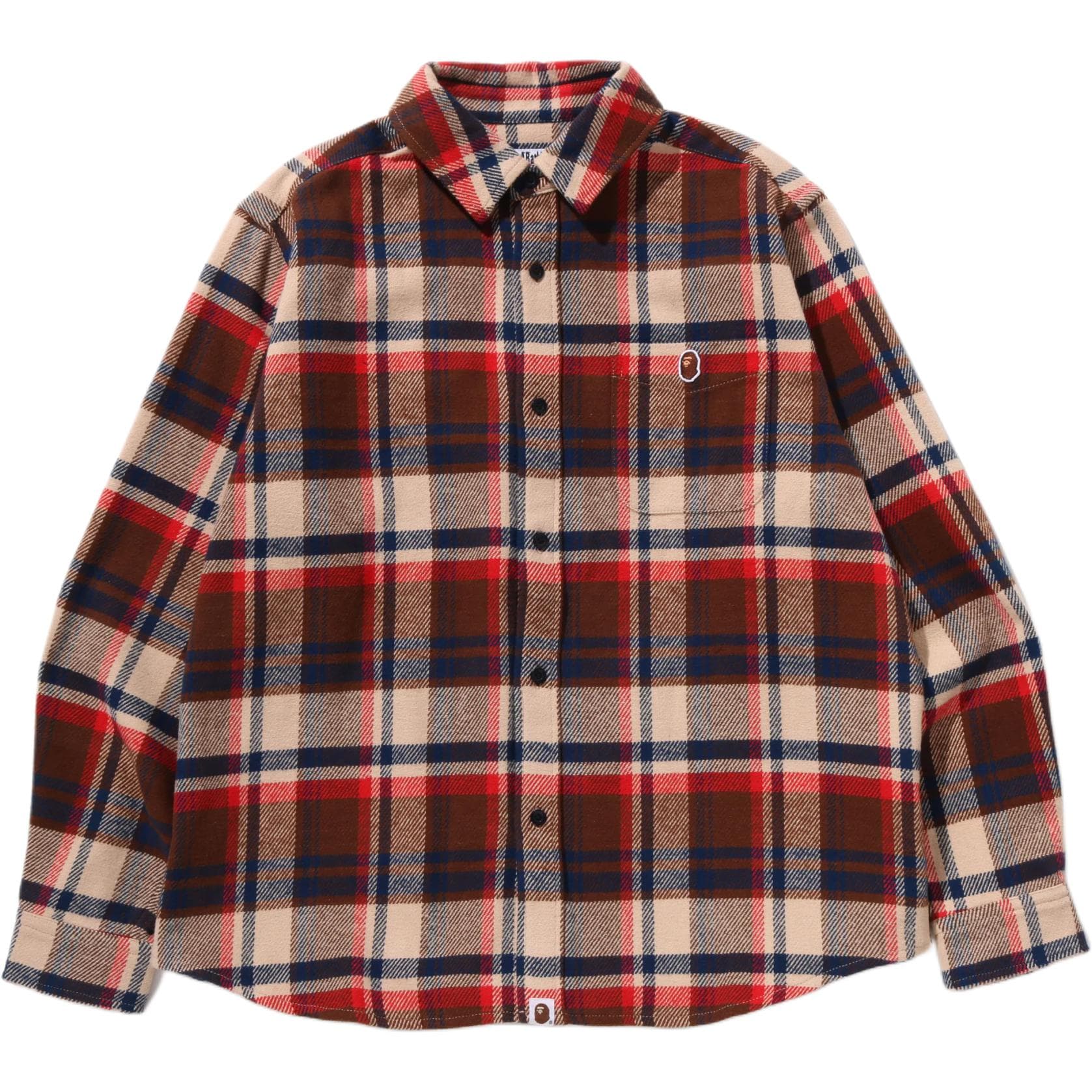 Рубашка A BATHING APE Check FW25 Рубашка Мужская - изображение 4