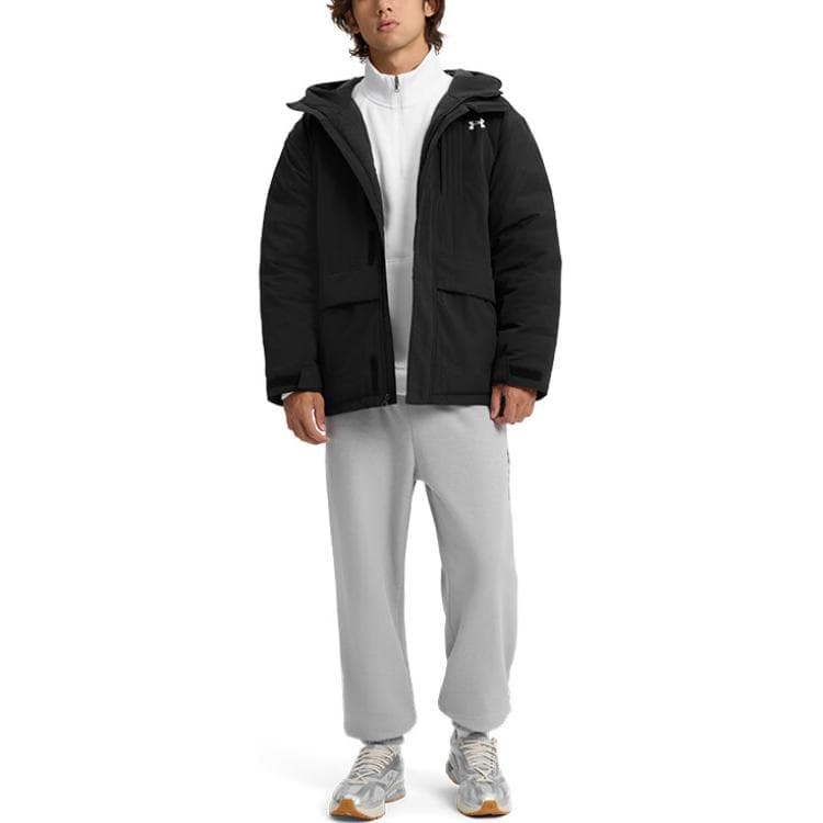 Зимняя куртка Under Armour Urban Черный Мужской Пуховик - изображение 5