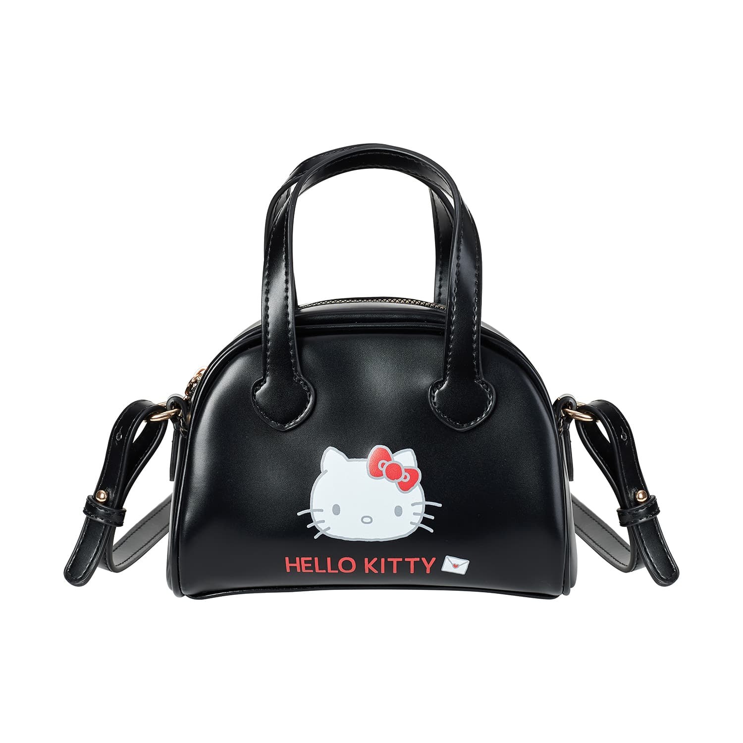 Сумка Sanrio Hello Kitty PU (полиуретан) Сумка Стандартная Женская Черная - изображение 1