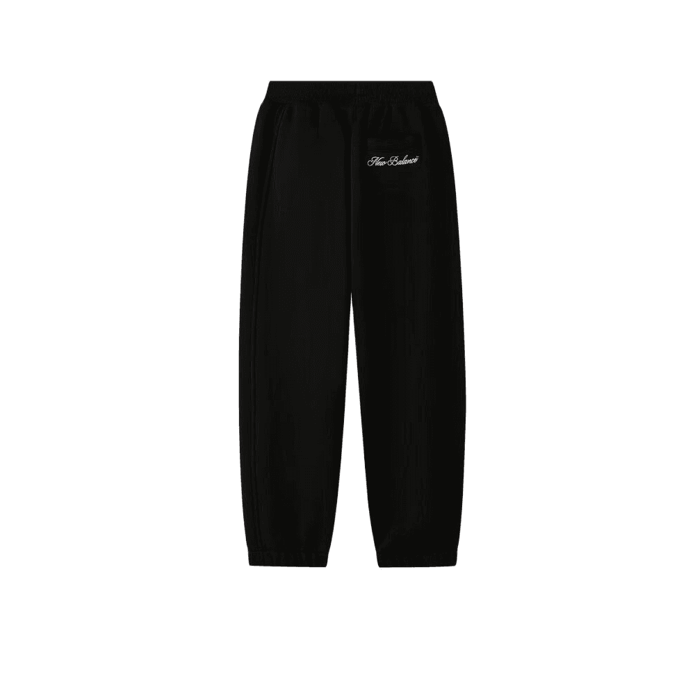 New Balance Спортивные трикотажные брюки Бренд Вышивка Логотип С подворотом Теплоизоляционный Детский - изображение 2