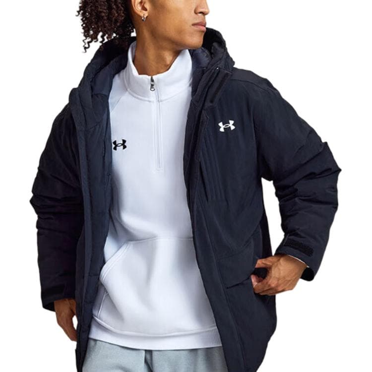 Зимняя куртка Under Armour Urban Черный Мужской Пуховик - изображение 4