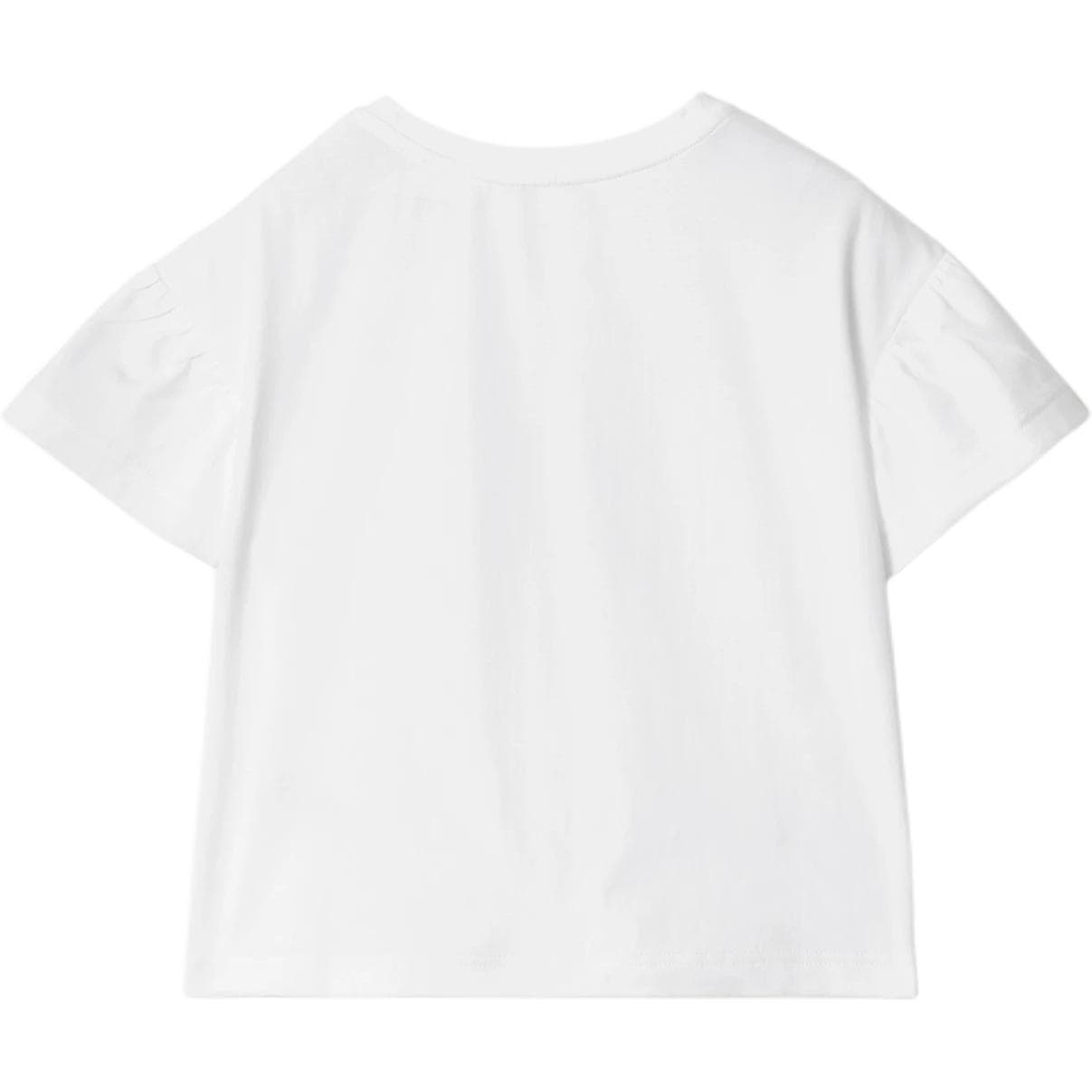 Футболка Burberry Белые Детские Рубашки T - изображение 2