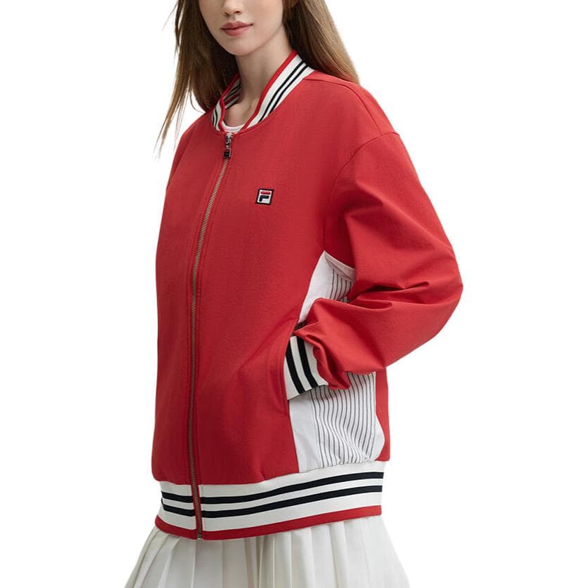 Куртка FILA Settanta Куртки Пальто Унисекс Легенда Красный - изображение 3