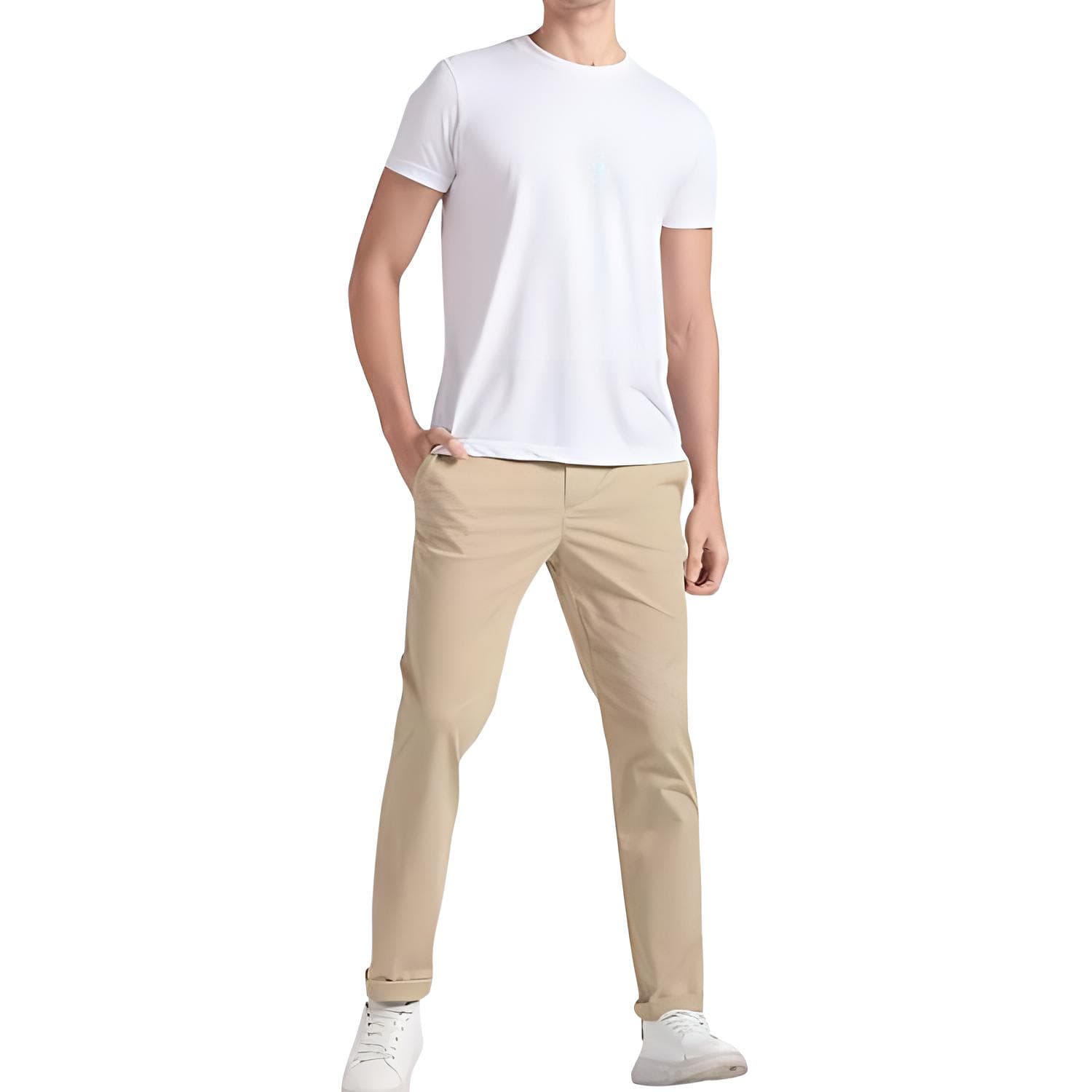 Штаны Tommy Hilfiger Slim Fit Flex Tommy Chino Pants Shorts - изображение 3