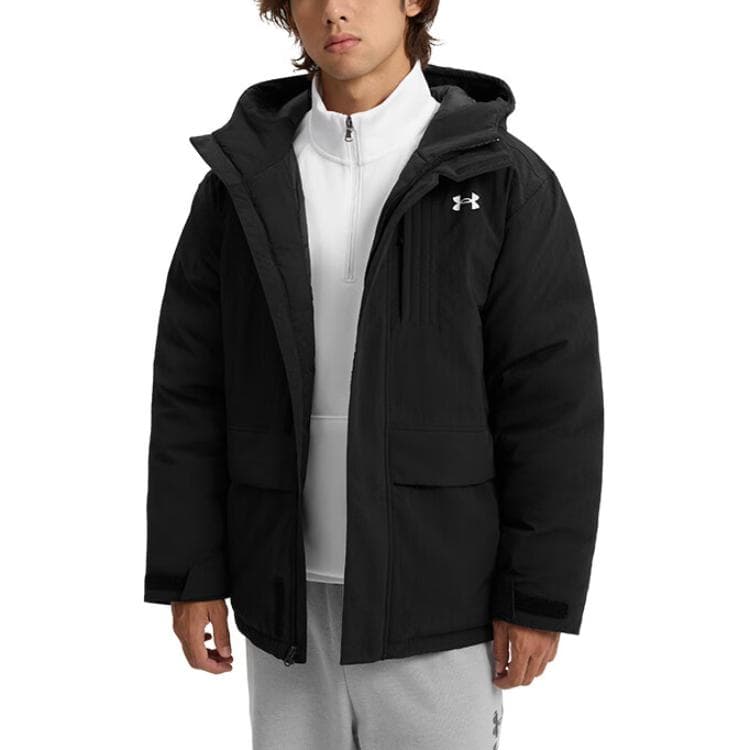 Зимняя куртка Under Armour Urban Черный Мужской Пуховик - изображение 3