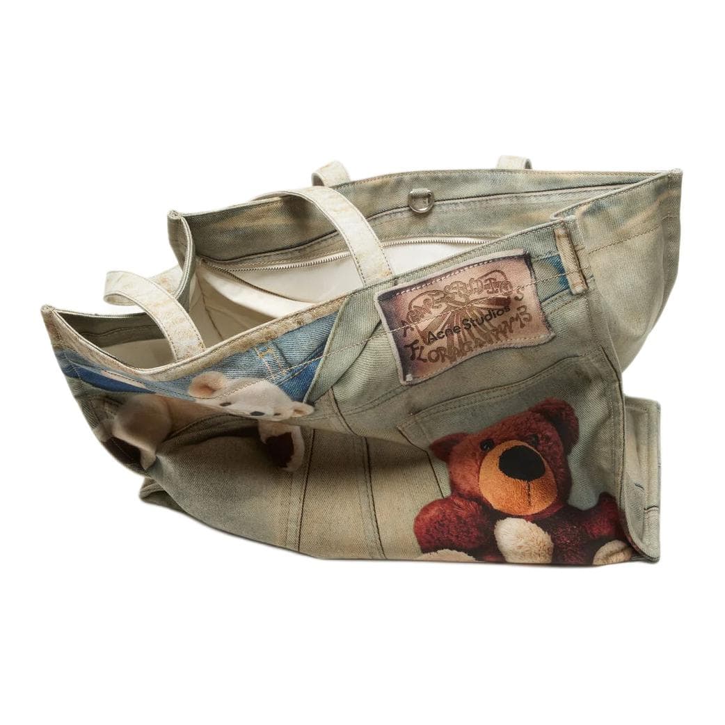 Мини-сумка Acne LogoTote - изображение 3
