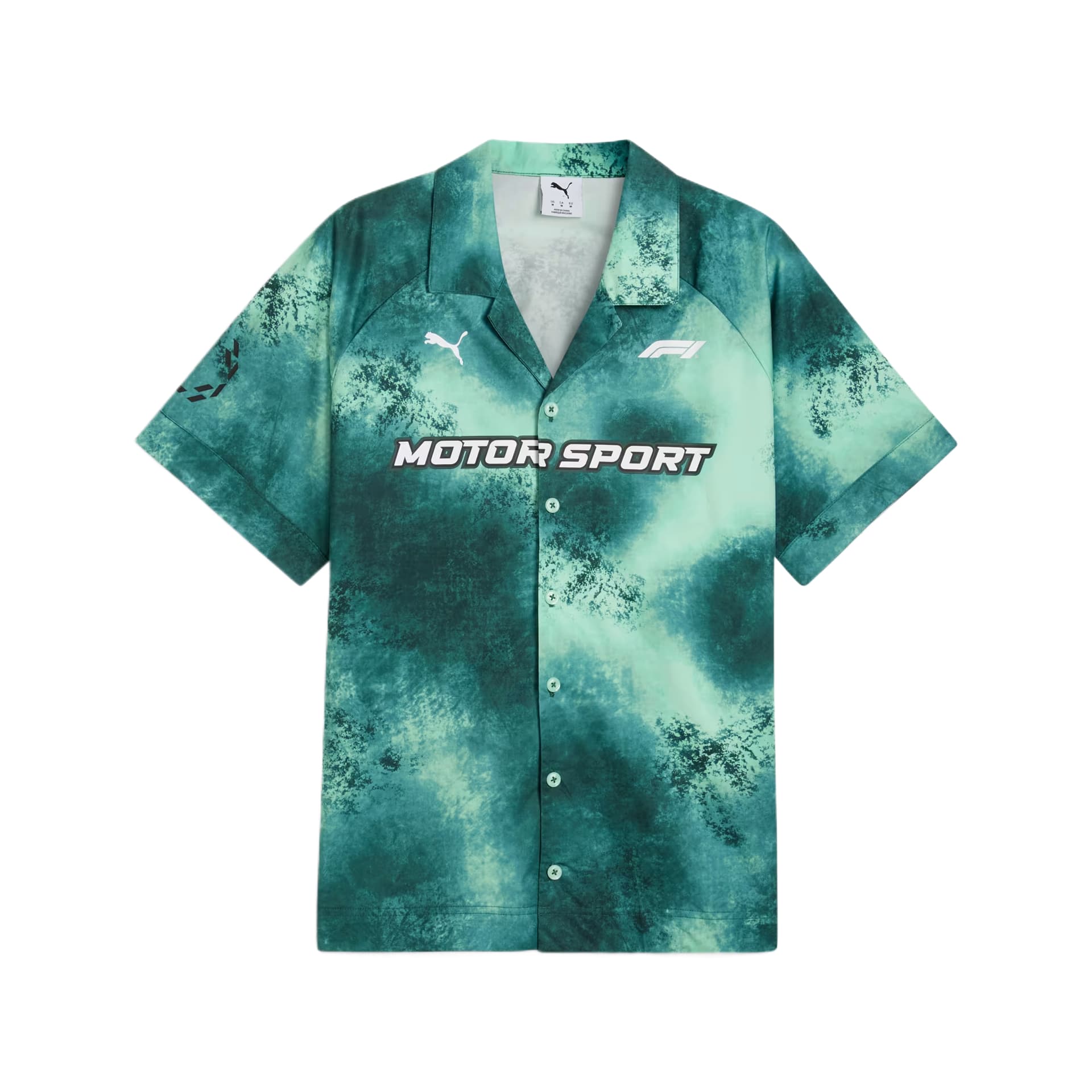 Рубашка PUMA Formula 1 Mint Green Мужские Рубашки - изображение 1