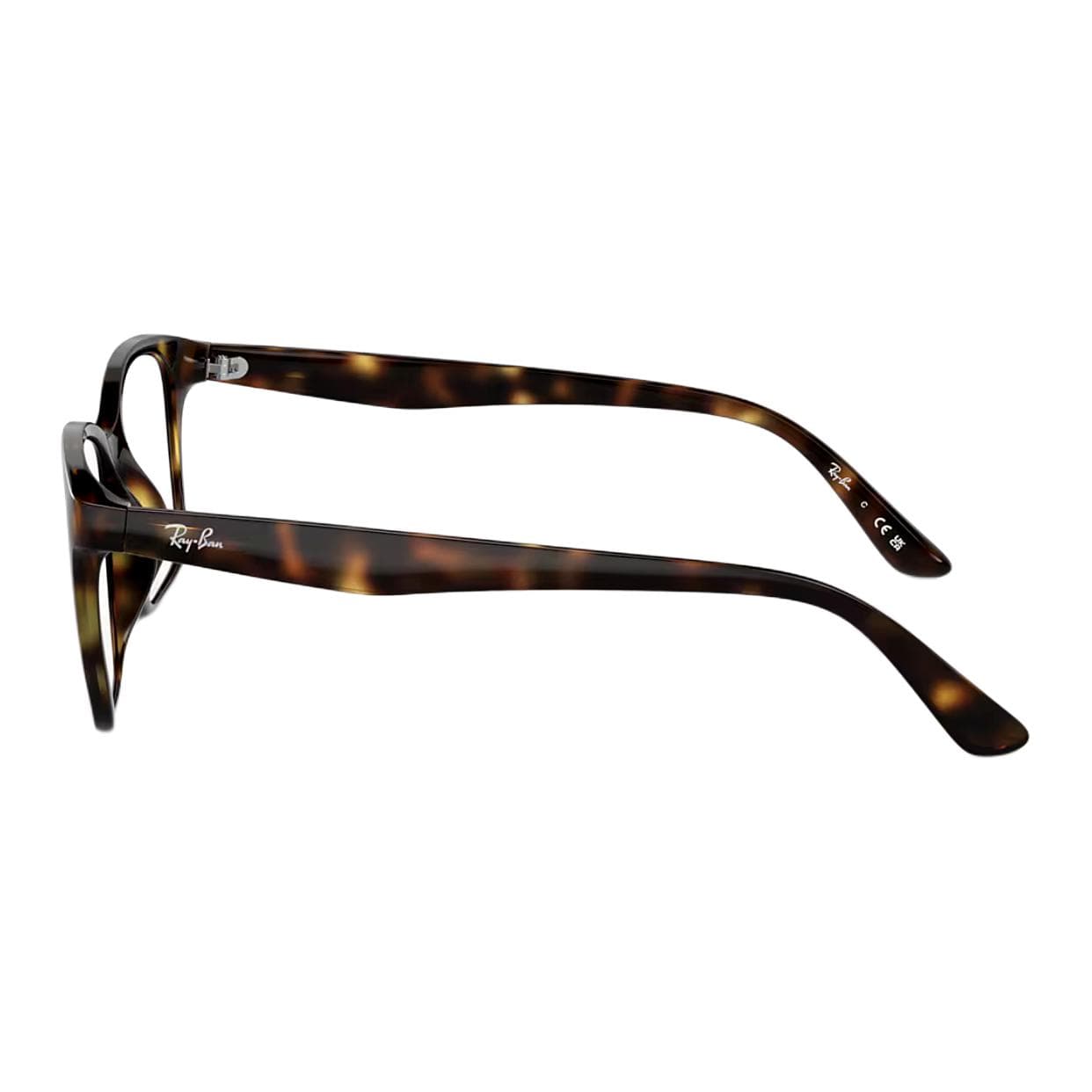 Оправа RayBan Пластиковая оправа Квадратные очки с диоптриями Унисекс Черепаховый - изображение 3