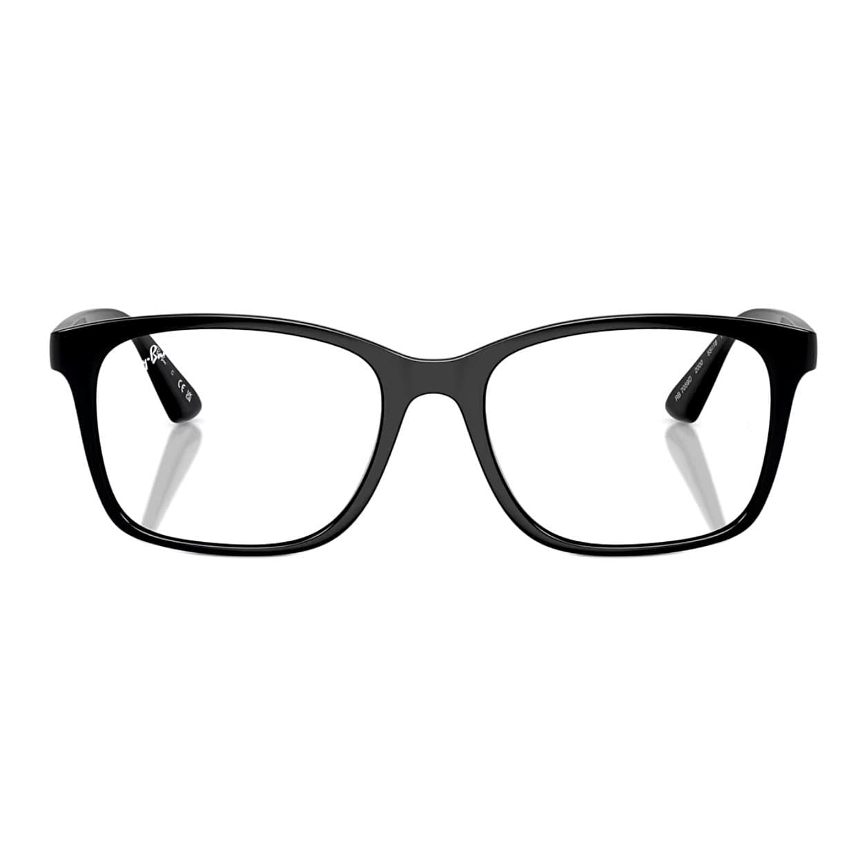 Оправа RayBan Сосуд Прямоугольные Оправы для Очков Унисекс Черные - изображение 2