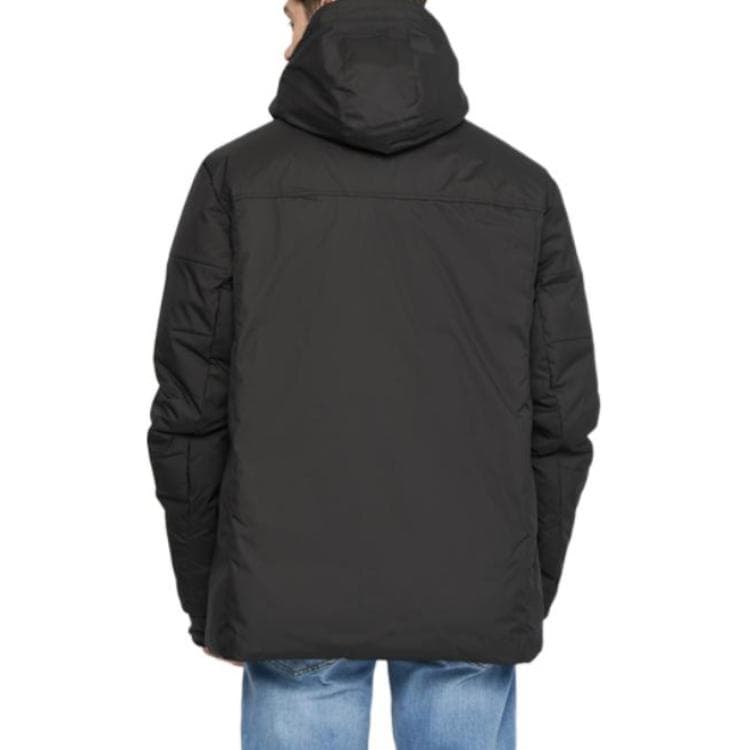 Зимняя куртка PUMA Logo Zip Hoodie Down Jacket Black - изображение 6