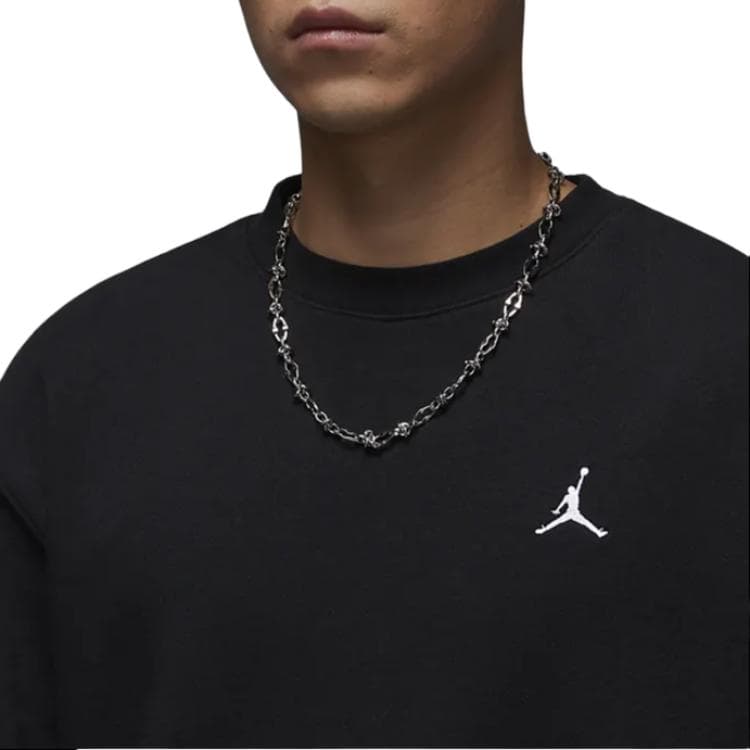 Худи Jordan Brooklyn Fleece Толстовка Мужской Черный - изображение 4
