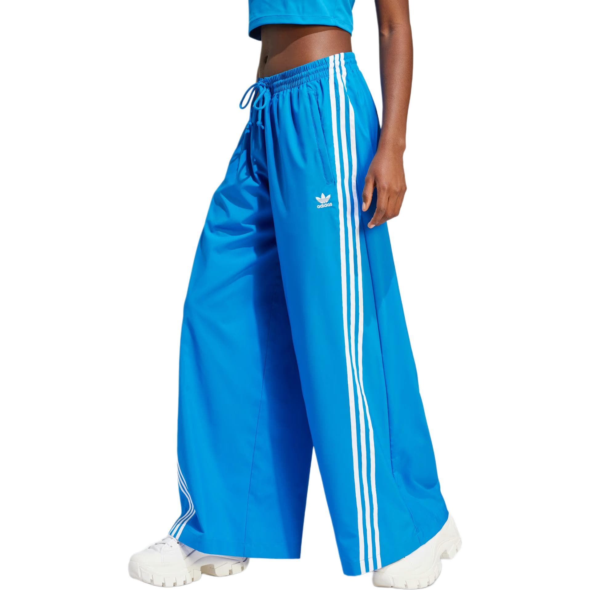 Штаны Adidas Originals The Baddie Edit Спортивные брюки Женские Синий - изображение 4