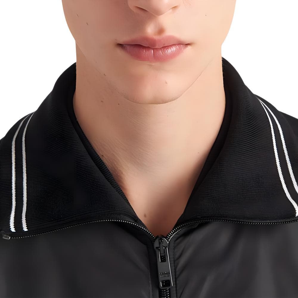 Куртка Prada Slim Fit Zip Jacket Black - изображение 6