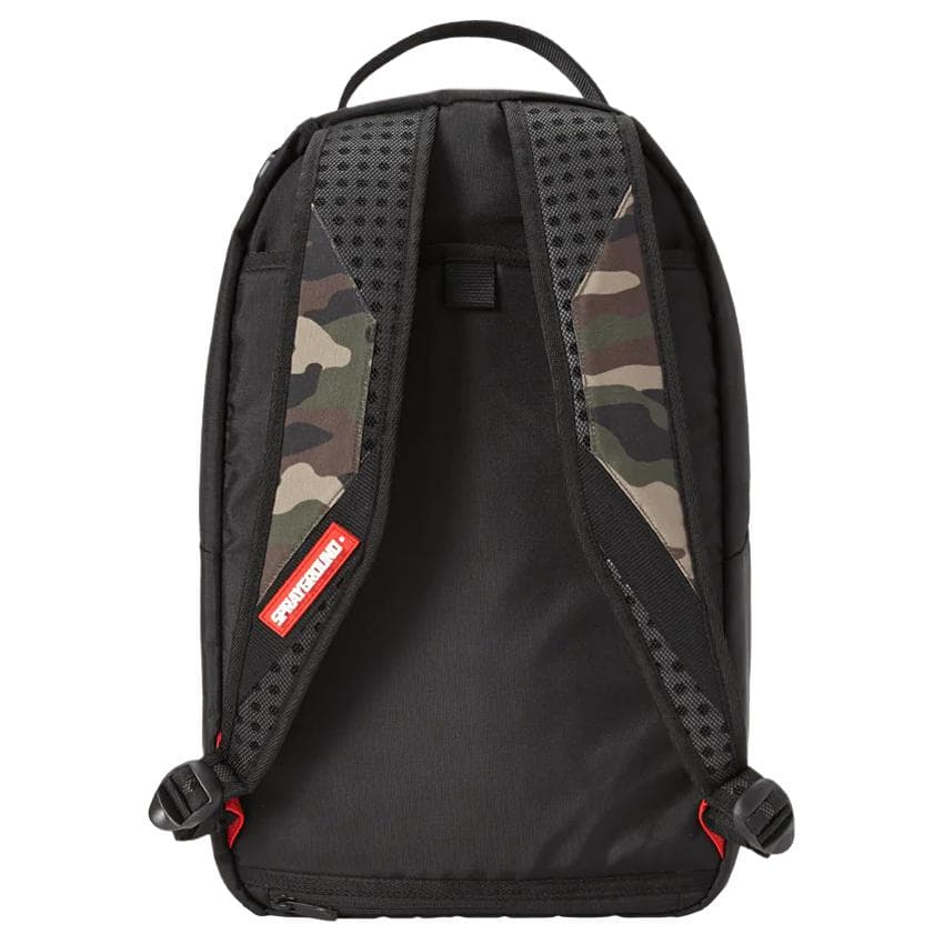 Рюкзак SPRAYGROUND Полиэстер Рюкзак Мужской Камуфляж Черный - изображение 4