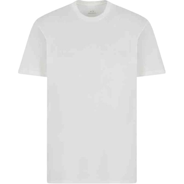 Футболка ARMANI EXCHANGEAE SS25 T Рубашка Мужская Кремово-Белая - изображение 1