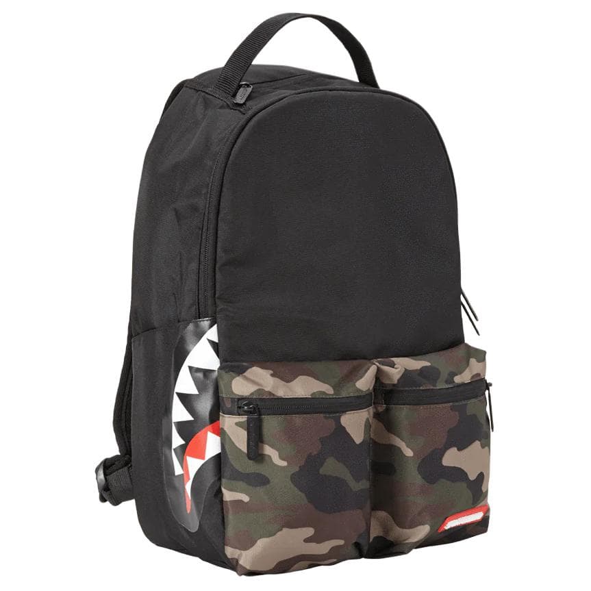 Рюкзак SPRAYGROUND Полиэстер Рюкзак Мужской Камуфляж Черный - изображение 2