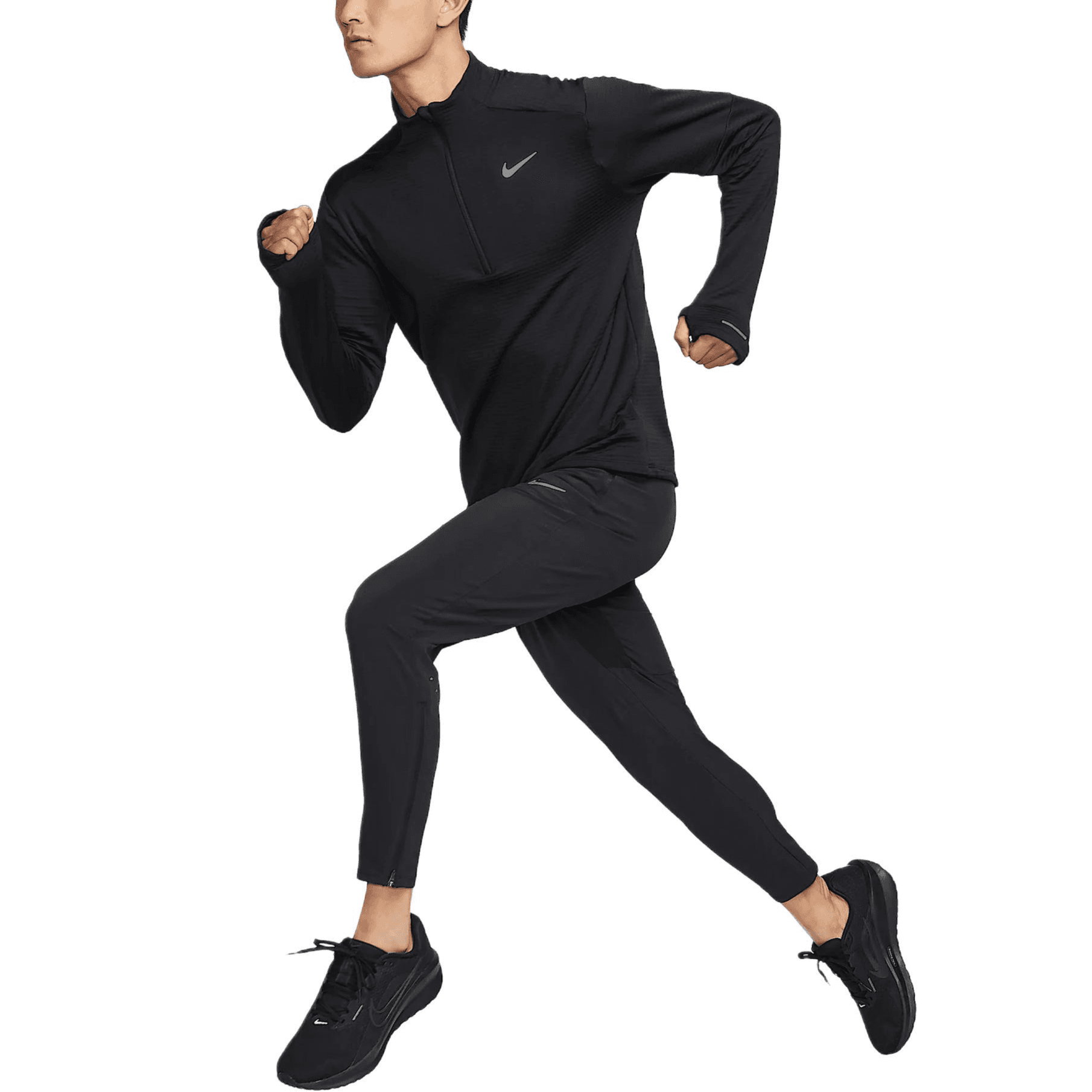 Спортивная одежда Nike Dri-Fit Swoosh SS25 Спортивные брюки Мужские Черные - изображение 4