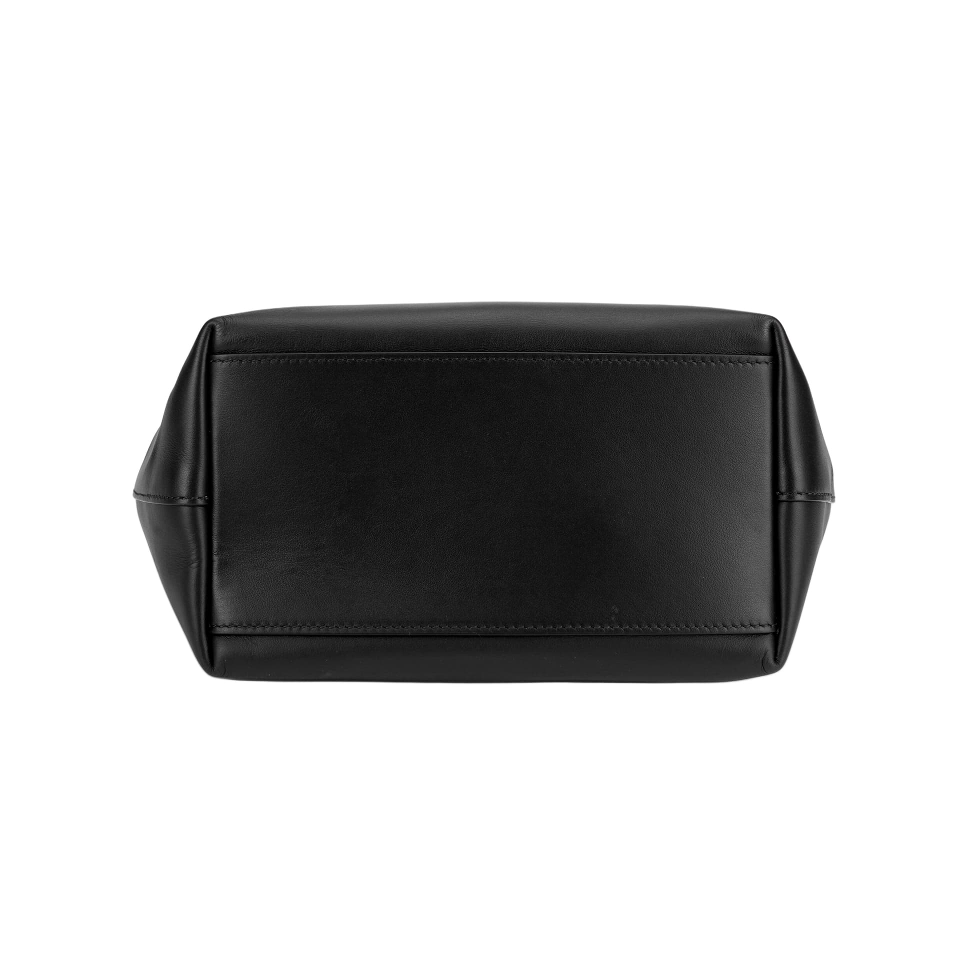 Сумка LONGCHAMP Le Roseau Телячья кожа Сумка Маленькая Женская Черная - изображение 4