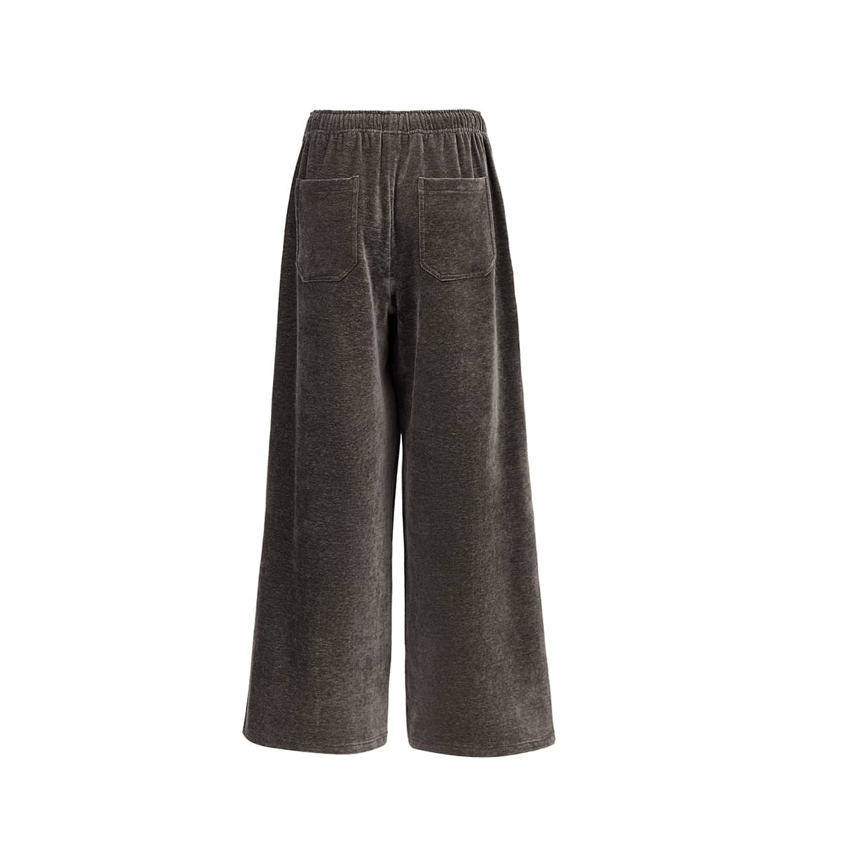Штаны ONLY E38 Fleece Gray Women's Casual Pants - изображение 2