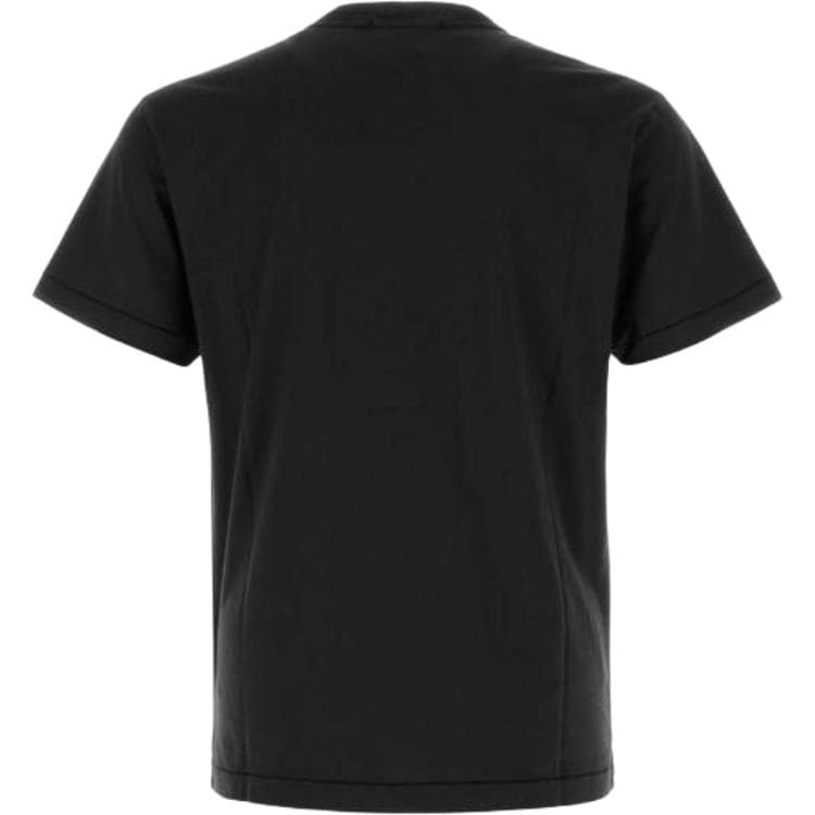 Футболка Stone Island Черные Мужские T-Рубашки - изображение 2