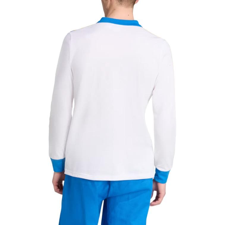 Поло Adidas Originals HUANGJIAMADELI Terrace Icons Длинно-рукавное Поло Мужское - изображение 4