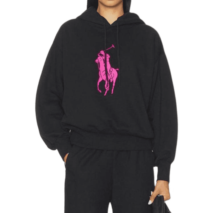 Худи Polo Ralph Lauren FW25 Толстовка с капюшоном и шнурком для женщин - изображение 1