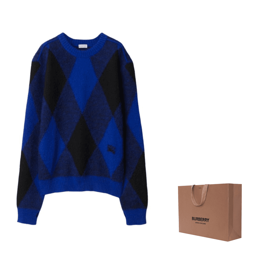 Burberry Argyle Wool Sweater - изображение 7