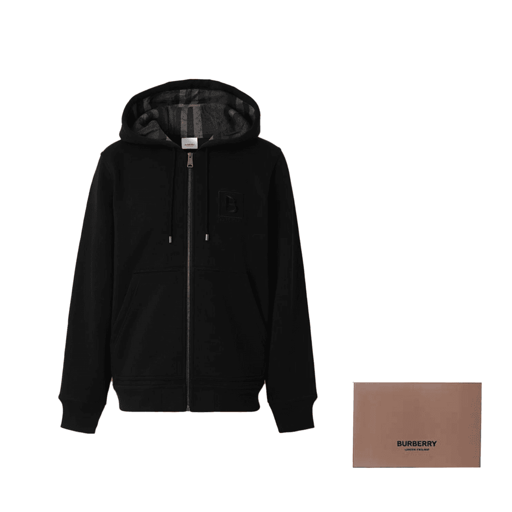 Худи Burberry Hoodie Black - изображение 8