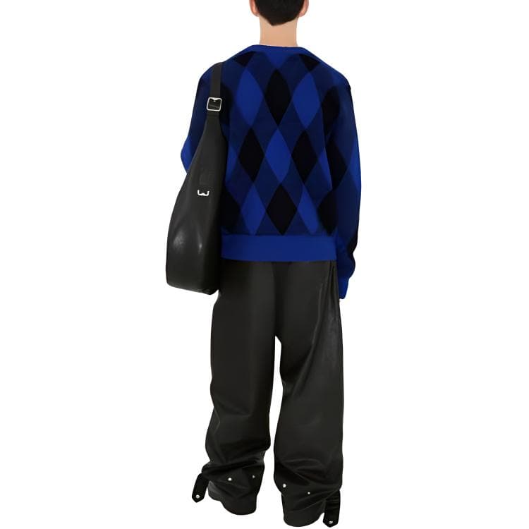 Burberry Argyle Wool Sweater - изображение 4