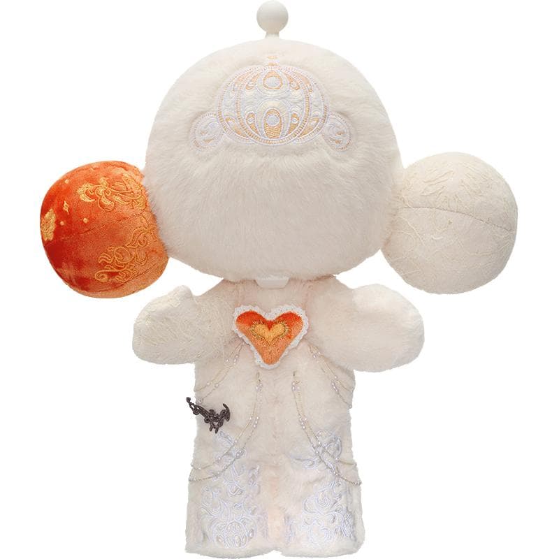 Фигурка POP MART 400% ORIGINALS Mega Skullpanda Moon Белый Модные Фигурки - изображение 2
