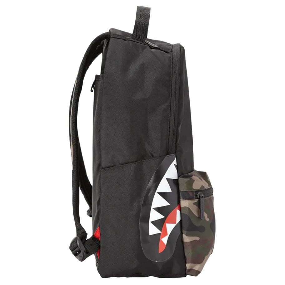Рюкзак SPRAYGROUND Полиэстер Рюкзак Мужской Камуфляж Черный - изображение 3