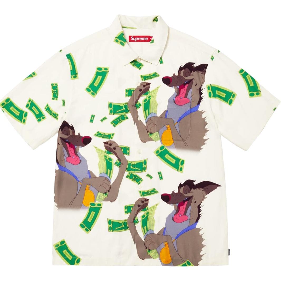 Рубашка Supreme X All Dogs Go To Heaven Fw25 WEEK11 S S Рубашка Унисекс - изображение 2