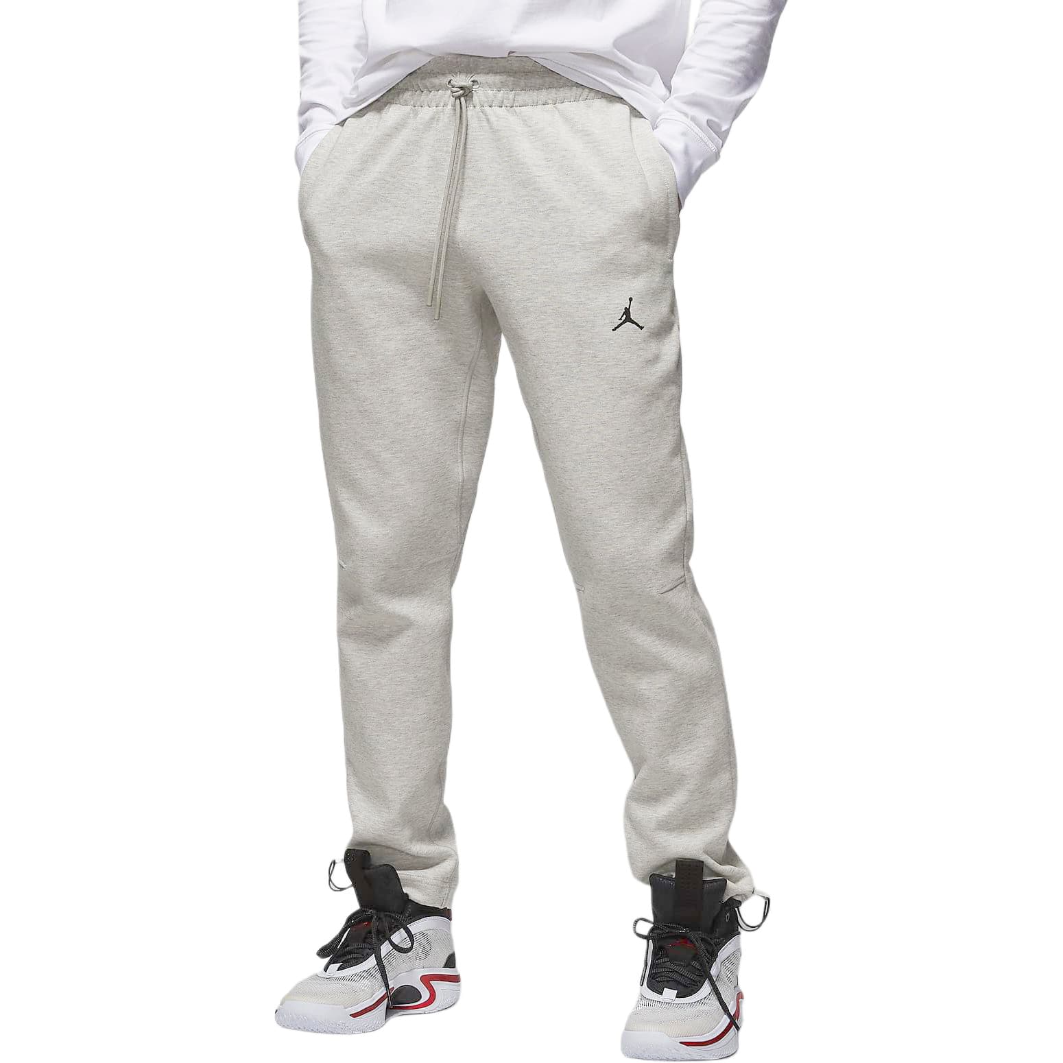 Штаны Jordan x SportHOOP FW24 Dri-FIT Однотонный модный спортивный минималистичный универсальный брюки Мужской Серый меланж - изображение 3