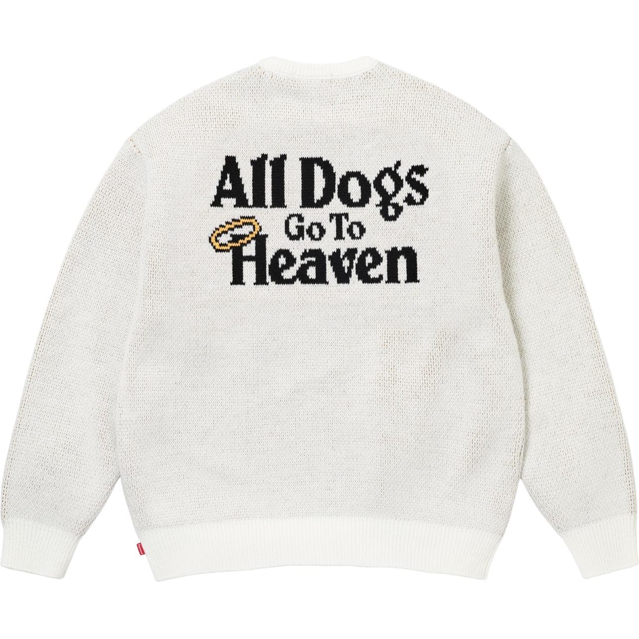 Кофта Supreme X All Dogs Go To Heaven FW25 WEEK11 Свитер Унисекс - изображение 2