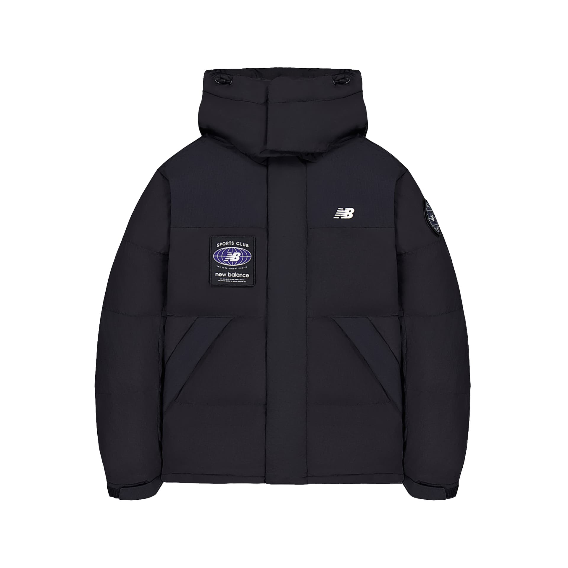 Зимняя куртка New Balance Мужские Черные Пуховики - изображение 1